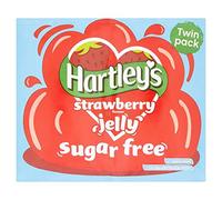 ( 12 Pack ) Hartley's Strawberry Flavour Jelly Sugar Free Twin Pack 23g