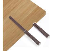 12 Pack HBL' Floating Shelf Brackets 100MM Heavy Duty Invisible Shelf Brackets for Wall Shelf, Bookshelf, DIY Decor.