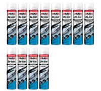 12 Pack Holts Fast-Acting De-Icer Spray 600Ml - Instant Car Windscreen Ice Removal And Refreezing Prevention