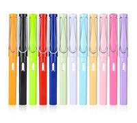 12 Pack Infinity Pencil - Reusable Eco-Friendly Everlasting Pencils with HB Graphite Lead, Cute Forever Pencils with 12 Extra Colored Replacement Tips Included for Kids Writing, Sketch and Drawing