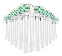 12 Pack iO Brush Heads Compatible with Oral B iO Toothbrush Head, for iO 2 3 4 5 6 7 8 9 10 Series Electric Toothbrushes, Soft Bristles Gently Clean Teeth and Gums, White