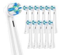 12 Pack iO Replacement Heads Compatible with Oral B iO, for Oral B iO 2/3/4/5/6/7/8/9/10 Series Toothbrushes, Medium Bristles, Soft Yet Effective, White