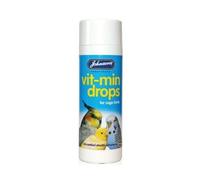 (12 Pack) Johnson's Vet - Vitamin/Minerals Drops for Cage Birds 100ml
