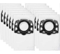 12 pack KFI 487 filter bags for Karcher WD4, WD5, WD6 vacuum cleaners Edition 0618