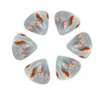12 Pack Koi Fish Water Guitar Picks, Bass Electric Acoustic Guitar Ukulele Accessories Includes Thin Medium Heavy Guitar Picks Plectrums with Organizer Storage Box