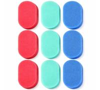 12 Pack Luxury Bath Sponges - Soft Shower & Bath Sponges for Men, Women & Kids - Multipurpose Wash Sponges for Daily Body Cleaning - Mixed Assorted Colours