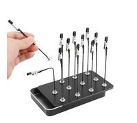 12 Pack Magnetic Helping Hands for Soldering, Third Hand Tool with Flexible Arms and Alligator Clips, Magnetic Base Soldering Station for PCB Repair, Jewelry Making, Crafts, Model Building (Boxed Set)