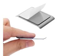 12-Pack Magnetic Strips with Adhesive Backing Magnet Under Cabinet Light Magnetic Strip Self Adhesive Magnetic Strip Replacement Magnetic Strips for Lights Under Cabinet Lights Magnetic Sticky