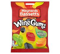 ( 12 Pack ) Maynards Bassetts Wine Gums Sweets Bag 190g