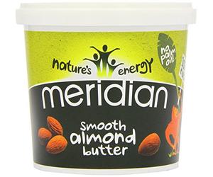 (12 PACK) - Meridian - Natural Almond Butter Smooth | 1000g | 12 PACK BUNDLE