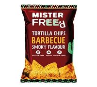 12 Pack | Mister Free'd Tortilla Chips with Barbecue 135g