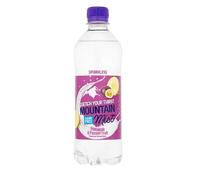 ( 12 Pack ) Mountain Mist Sparkling Sugar Free Pineapple and Passion Fruit Flavour Spring Water 500ml