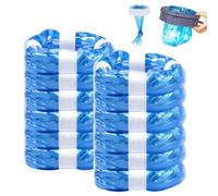 12 Pack Nappy Bin Refills, 4.5m Smell Proof Diaper Bin Pail Disposal Bags, Diaper Pail Refill Bags Hold 320 Diapers,Compatible with Tommee Tippee, Angelcare, Genie, Munchkin, for All Models Bin