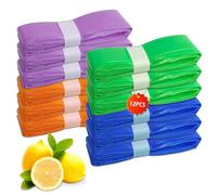 12 Pack Nappy Disposal Bags -4.5m Each Roll,Diaper Pail Refill Bags Compatible with Tommee Tippee Simplee Sagenic,Twist & Click,Angelcare,Baby Nappy Bags Hold 280 Diapers,Smellproof,Leak-Resistant