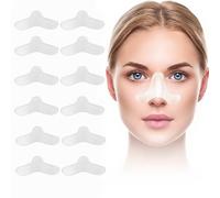 12 Pack Nasal Pads for Mask, Gel Nose Pads, Nose Gel Pad Protector for Mask, Custom Design, Can Be Trimmed to Size, Fits Most Masks, Against Irritation and Soreness