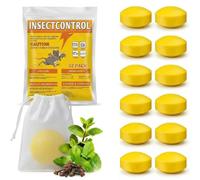 12 Pack Natural Rodent Repellent Balls, Triple-Concentrated Peppermint Oil
