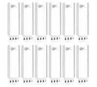12 Pack No Nails Picture Hanging Strips, Self Adhesive Command Picture Hooks, Removable Heavy Duty Pictures Hanging Strips for Hanging Pictures, Frames, Mirrors, Art and Wall Decorations(7*3.5cm)