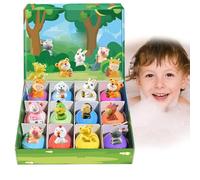 12 Pack Ocean Toy Bath Salt Ball Sleeve Box Bath Bombs, 2026 New Bath Bombs with Surprise Spring and Ocean Inside, an Ordinary Tub Into an Exciting Treasure Hunt (Green)