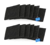 12 Pack Odor Absorbing Filter Refills for SIMPLI-Magic Trash Can,Efficiently Absorb Activated Charcoal Deodorizer Compatible with SIMPLI-Magic Garbage Bins with Built in Odor Filter Compartment