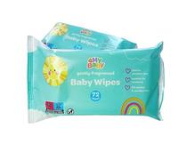 12 PACK of BABY WIPES '4My Baby' UK-Produced Wet Wipes Suitable for Newborns Delicately Fragranced High-Count Packaging