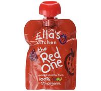 12 Pack of Gluten Free Ellas Kitchen Smoothie Fruit - Red One 90 g