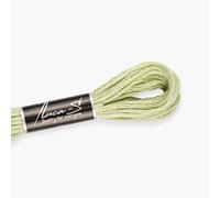 12 Pack of Premium Embroidery Thread Luca-S, 100% Giza Cotton, Oeko TEX Certified Stranded Cotton - 302 / DMC 524 / Anchor 213