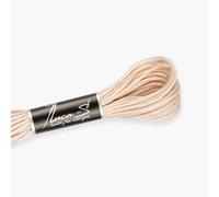 12 Pack of Premium Embroidery Thread Luca-S, 100% Giza Cotton, Oeko TEX Certified Stranded Cotton - 404 / DMC 948 / Anchor 1011