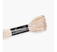 12 Pack of Premium Embroidery Thread Luca-S, 100% Giza Cotton, Oeko TEX Certified Stranded Cotton - 439 / DMC 543 / Anchor 933
