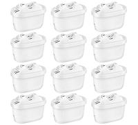 12 Pack of Water Filter Cartridges Compatible with Brita Maxtra+, Brita Style, Mavea Elemaris XL Water Tank