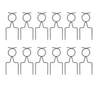 12 Pack of Water Hose Guide Stakes, Essential for Maintaining Garden Hose Position and For Plant Safety