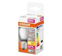 12 Pack Osram Dimmable 2.8w = 25w LED E27 Big Screw Warm White 2700K 827 Frosted