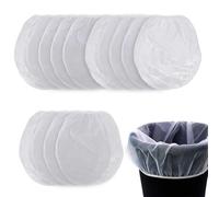 12 Pack Paint Strainer Bags, 1 Gallon Fine Mesh Paint Filter Bag with Elastic Top Opening, White Nylon Bucket Strainer for Paint Spraying, Gardening & Hydroponics, Reusable Liquid Filter Sieve