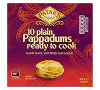 (12 Pack) Patak Cte Pappadum Plain - 100g
