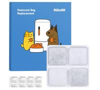 12-Pack Pet Food Desiccant Bag 2025 New Compatible with Petlibro Automatic Cat dog Feeders,Pet libro Desiccant Bag Replacement for Cat Feeder,Keep Food Dry and Fresh, Add 4-Pack Desiccant Packet