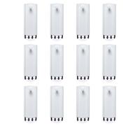 12 Pack Picture Hanging Hooks,Picture Hooks No Nails,Adhesive Picture Hooks,Hang Pictures Without Nails,Stick on Picture Hangers,Self Adhesive Hooks for Hanging Pictures,Frames and Wall Decorations