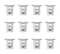 12-Pack Plastic Plant Grow Cubes for Gardyn System, White PP Starting Trays for Indoor Gardening, Easy to Install and Stack
