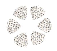 12 Pack Pugs Guitar Picks, Bass Electric Acoustic Guitar Ukulele Accessories Includes Thin Medium Heavy Guitar Picks Plectrums with Organizer Storage Box