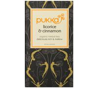 (12 PACK) - Pukka Herbs - Licorice & Cinnamon | 20 sachet | 12 PACK BUNDLE