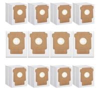 12 Pack Q0520 Vacuum Bags for iRobot Roomba Vacuum 2 Q0520 Essential Robot Vacuum Cleaner,Roomba 105 Combo,Plus 405 404 505 Combo Robot Vacuum Cleaner,Disposable Auto-Empty Dust Bin Bags