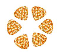 12 Pack Red Carrot Cute Rabbit Guitar Picks, Bass Electric Acoustic Guitar Ukulele Accessories Includes Thin Medium Heavy Guitar Picks Plectrums with Organizer Storage Box