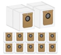 (12 Pack) Replacement Dust Bags Compatible With eufy L60 SES, L60 Hybrid, L50 SES, L50 Self Empty Station, Robotic Vacuum Bag, Filter Bags, Vacuum bag, Disposable Canister Bag