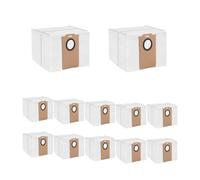 12-Pack Replacement Dust Bags for MONSGA MS1 MAX Robot Vacuum Cleaners,Large Capacity Disposable Non-Woven Vacuum Bags, Vacuum Cleaner Accessories