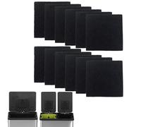12 Pack Replacement Odor Absorbing Filter Refills for SIMPLI-MAGIC Kitchen Trash Can, Activated Charcoal Deodorizer Compatible with SIMPLI-MAGIC Garbage Bins with Built in Odor Filter