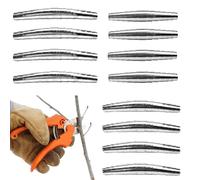 12 Pack Replacement Spring for Secateurs, 6 cm 7 cm 8 cm Standard Fitting Stainless Steel Heavy Duty Volute Spring for Bypass Pruners, Garden Secateur Springs Replacement, Pruning Shears Parts Common