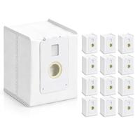 12 Pack Replacement Vacuum Dust Bags for LG CordZero All-in-One Tower Cordless Cleaner A939KBGS, A938KBGS, A937KGMS, and A949KTMS, Dirt Disposal Cordzero Cordless Vacuum Bags