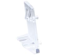 12 Pack Rok Hardware Heavy Duty Polycarbonate Clear Cabinet Locking Shelf Support Pins, Clear 5mm (3/16") Shelf Support Pegs, Made of Plastic Shelf Clips, ROKLSC5CLR