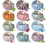 12 Pack Scented Candles Gifts Set for Women, 12 Pack Candle Set, Natural Soy Wax, Aromatherapy Candles for Birthday, Christmas, Gifts for Her, Gifts for Women
