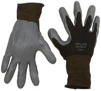 12 Pack - Showa Atlas 370 Black Work Gloves - Large