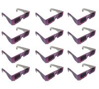 12-Pack Solar Eclipse Viewer Glasses | Certified Eye Protection for Total Solar Eclipse 12 August 2026 | Conforms to and Meets the Requirements of PPE Regulation (EU) 2016/425 and EN ISO 12312-2:2015