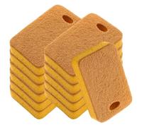 12 Pack Sponges Washing Up, Washing up Sponge, Biodegradable Washing Up Scrubber Sponges, Reusable Kitchen Dish Sponge for Dishes with Heavy Duty Scouring Pad
